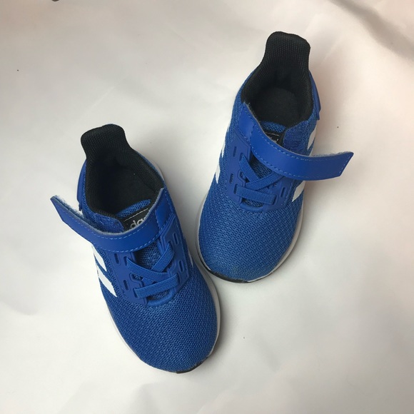 adidas Other - Adidas Toddler Boy Blue Stripe Sneakers